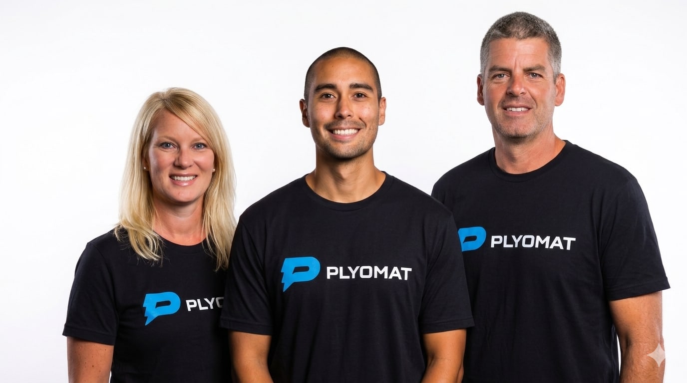 Rich Burnett with investing partners Ashleigh and Andrew Walters